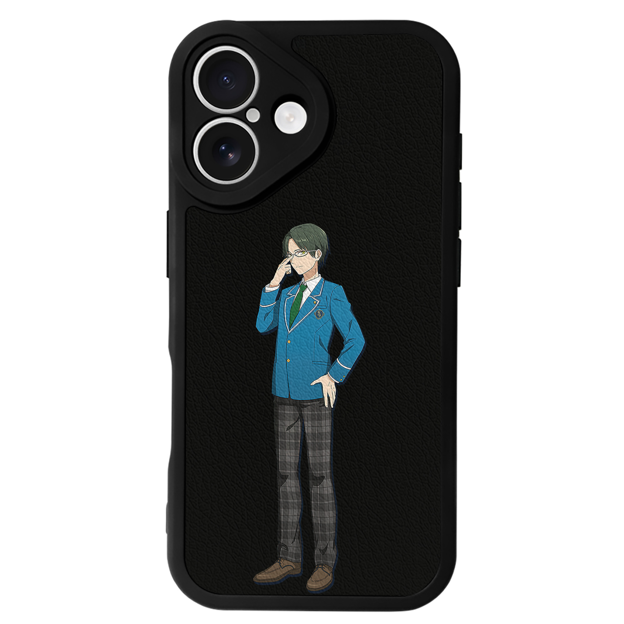 （画像用） あんさんぶるスターズ! Ensemble Stars 【iPhone 16シリーズ対応】シリコンスマホケース（レザー調） 材質：シリコン